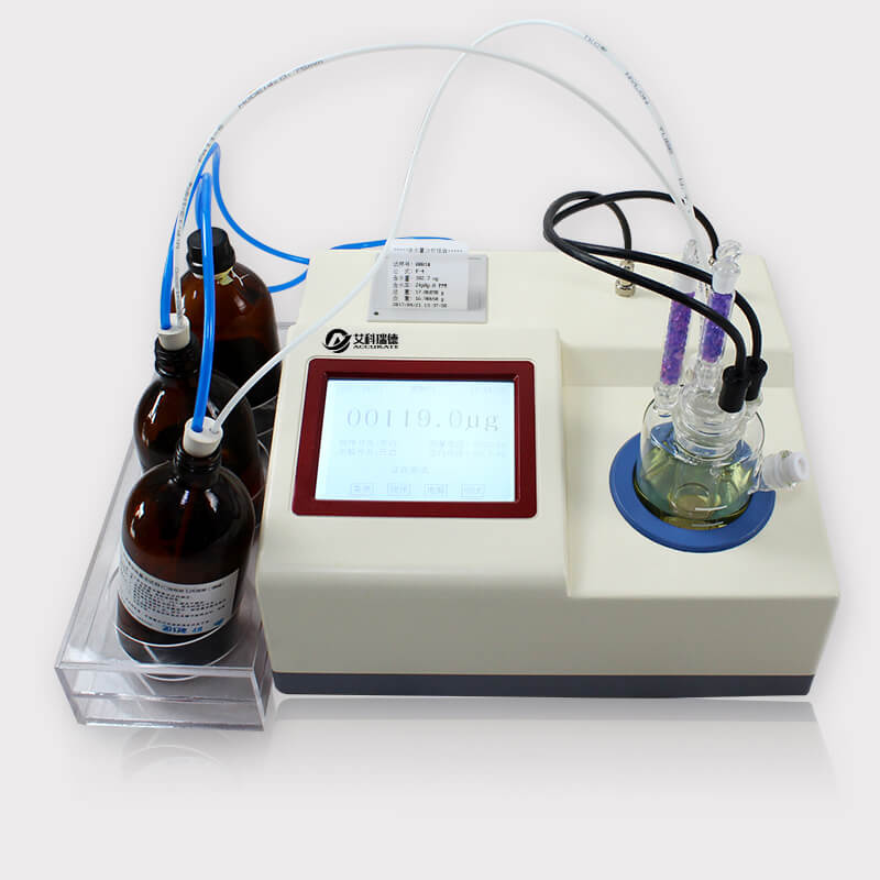 自動加排液卡氏電量法水分檢測儀